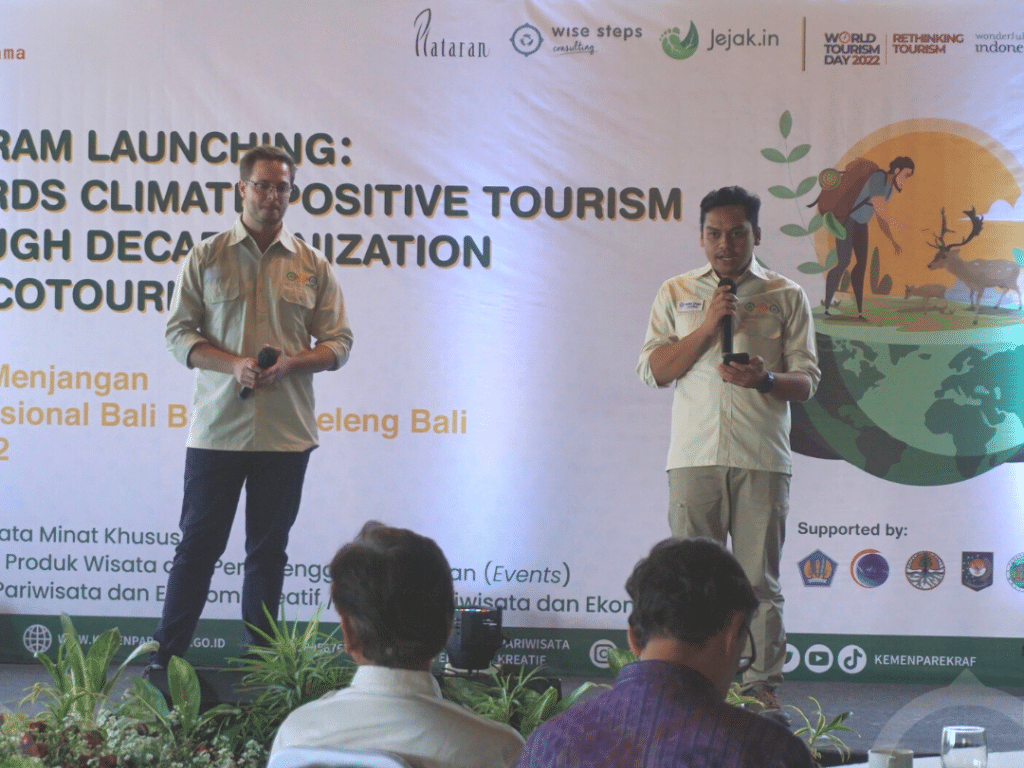Custom Link Official Launching Towards Climate Positive Tourism Through Decarbonization and Ecotourism