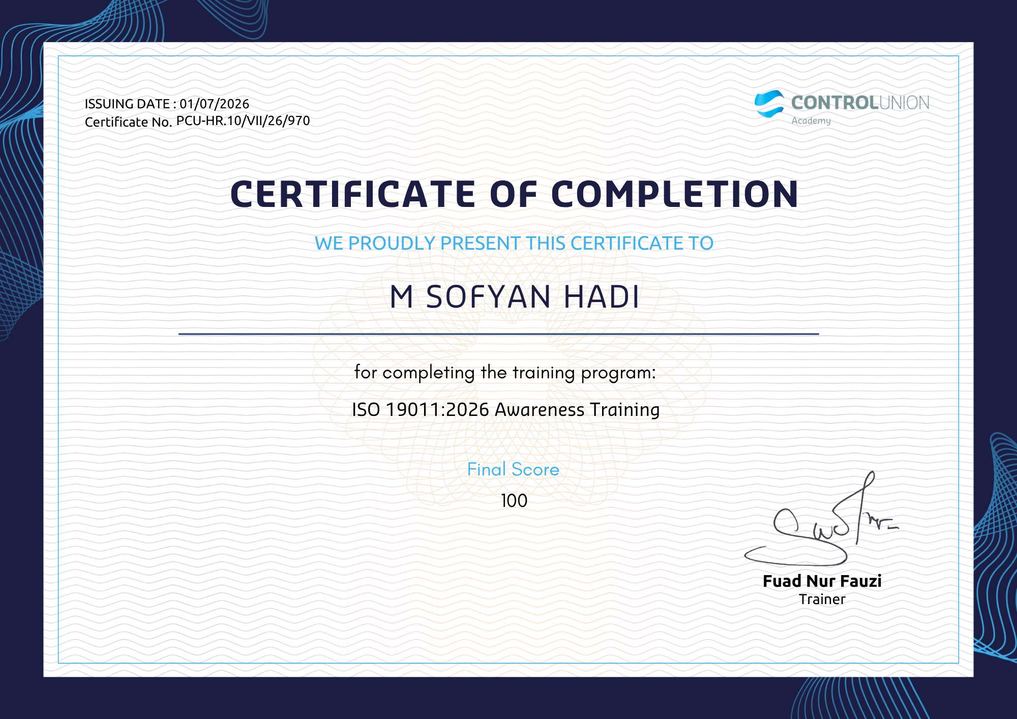 ISO 19011 2026 - M Sofyan Hadi